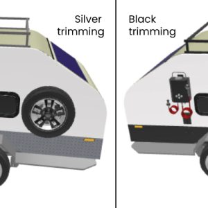 Heavy storage Teardrop camper